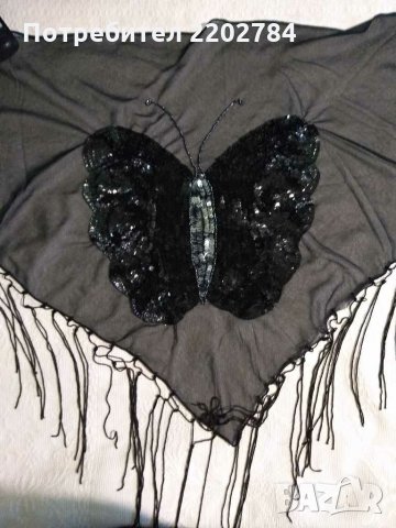 Шалове с бродерии и мъниста,шал, снимка 1