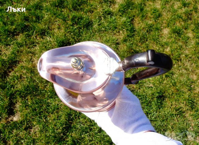 Медна кана за ракия,чай,кафе,медна вода,с капак. , снимка 8 - Антикварни и старинни предмети - 32380871