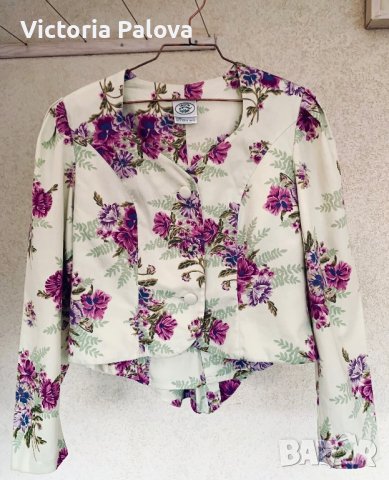 Уникално сако LAURA ASHLEY vintage , снимка 2 - Сака - 43238333