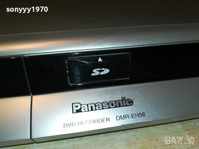 PANASONIC DMR-EH56EG-S HDD/DVD RECORDER 1208221844, снимка 4 - Плейъри, домашно кино, прожектори - 37675662