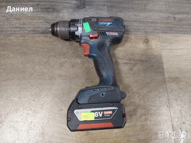 Бормашина BOSCH GSR 18 V-EC, снимка 1