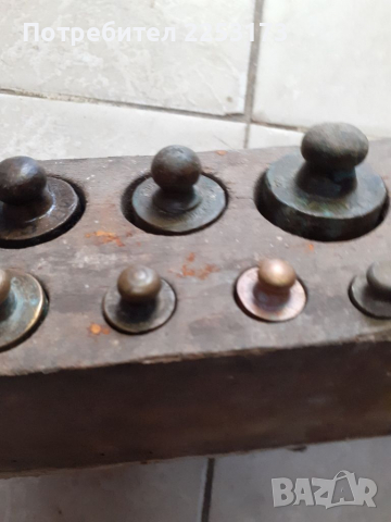 Месингов комплект в оригинална кутия, снимка 2 - Друго търговско оборудване - 36475177