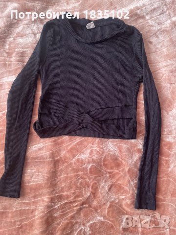 Дамска блуза рипс , снимка 2 - Блузи с дълъг ръкав и пуловери - 36703984