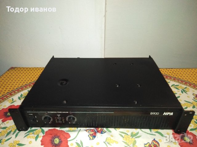 HPA-900-power amp, снимка 2 - Ресийвъри, усилватели, смесителни пултове - 43642204