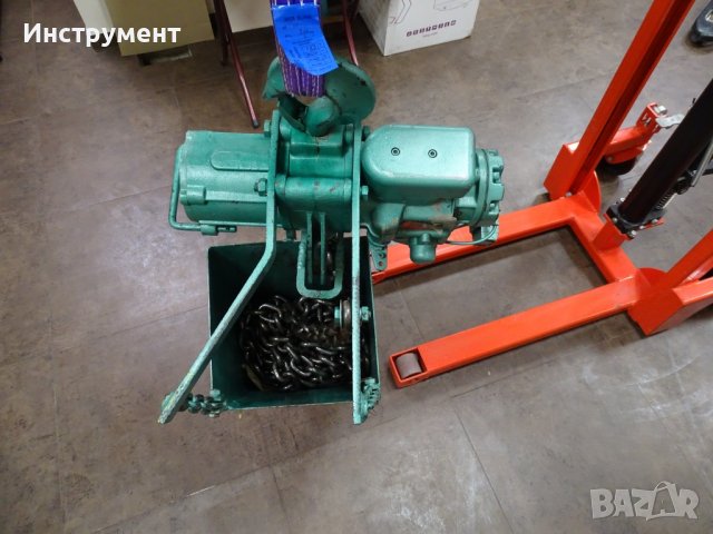 Верижен телфер с пневмозадвижване J.D.Neuhaus PROFI 3t Air Pneumatic Chain Hoist, снимка 10 - Подемници - 43486368