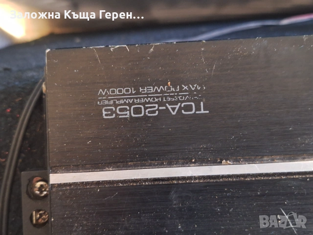 Авто туба Pioneer с усилвател Thunder , снимка 4 - Ресийвъри, усилватели, смесителни пултове - 53161058