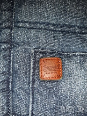 Дънково якенце за момче, с дебела подплата, снимка 2 - Детски якета и елеци - 32879392