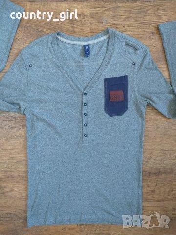 g-star dazzle v granddad t - страхотна мъжка блуза, снимка 3 - Блузи - 28099982