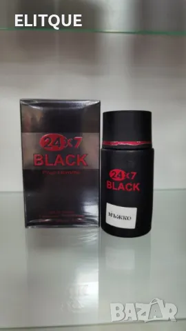 24x7 Black Pour Homme Eau de Toilette 100ml , снимка 1 - Мъжки парфюми - 47543349