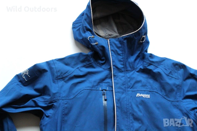 BERGANS OF NORWAY - мъжко водоустойчиво яке, размер М, снимка 2 - Спортни дрехи, екипи - 53328052