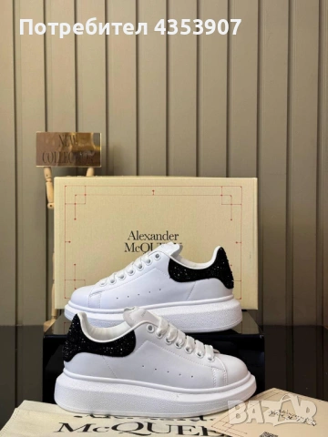  Alexander McQueen дамски кецове, снимка 3 - Кецове - 53347476