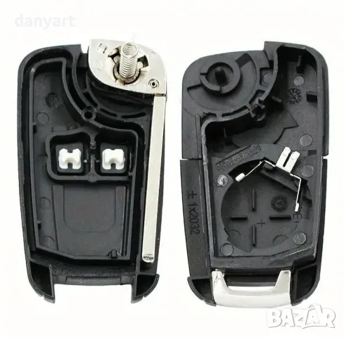 Кутия за Дистанционен Ключ с 2 Бутона за Opel Astra, Mokka, Insignia, Cascade, Zafira, снимка 3 - Аксесоари и консумативи - 50247120