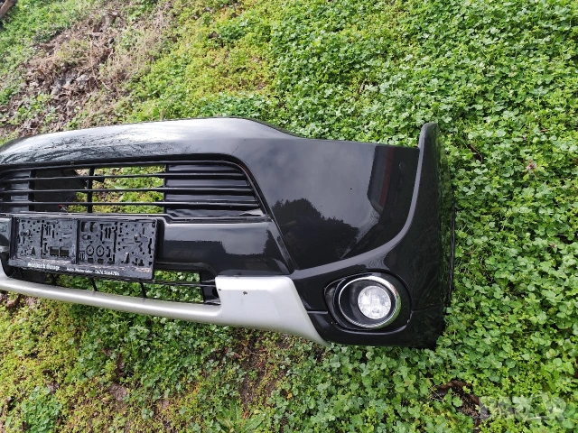 Предна броня Mitsubishi Outlander 3 -2014г, снимка 2 - Части - 53519101
