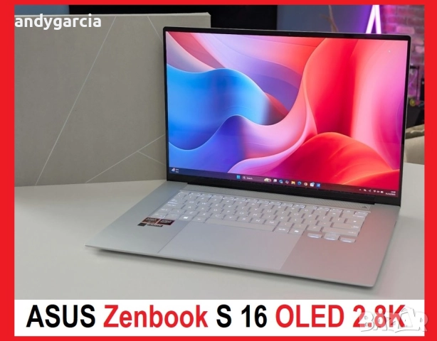 Ryzen AI 9 HX 370/32GB RAM/1TB/16 2.8K 120Hz OLED touch/ASUS Zenbook 16 S 2880x1800 2.8K 120Hz OLED 