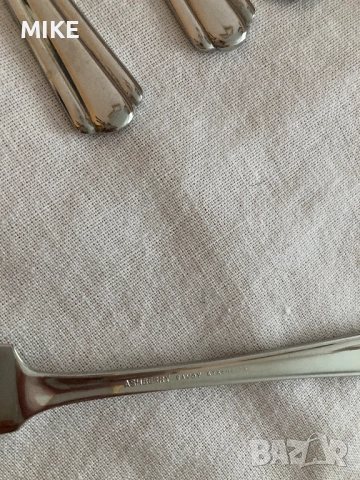 Комплект вилици с ножове за риба и 6 кафени лъжички, снимка 7 - Прибори за хранене, готвене и сервиране - 52325194