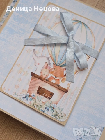 Детски ръчно изработен албум за снимки, подарък за погача, подарък за дете, рожден ден, снимка 9 - Други - 53428211