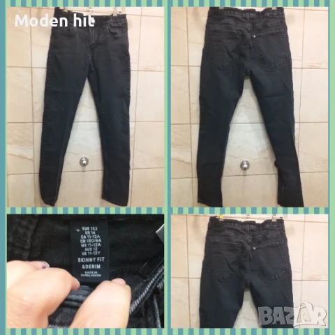 H&M, Zara, Rider, The Rocker - дънки и панталон за момче - размер 146/152 см. /11-12 г./, снимка 6 - Детски панталони и дънки - 42125602