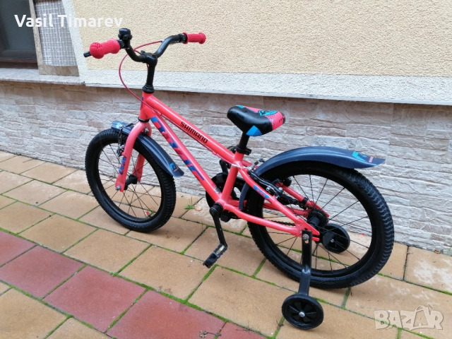 Drag Rush 18* Детско колело с помощни колела! , снимка 5 - Велосипеди - 52548002