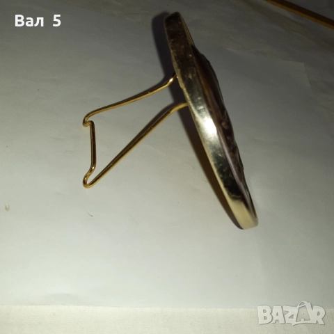 Голям настолен плакет , бронзово пано - ЛЕНИН . Русия ,СССР, снимка 5 - Антикварни и старинни предмети - 51879064