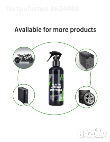 Препарат за възстановяване и освежаване на пластмаса 3842 S3, снимка 3 - Аксесоари и консумативи - 53234492