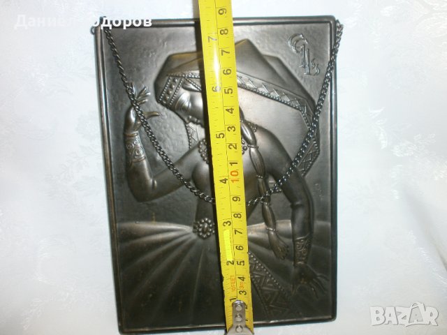 Стара Руска Медна Декоративна Картина , Медно Пано - № 1, снимка 7 - Декорация за дома - 30169057