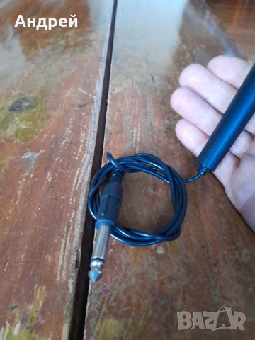 Стар микрофон Sharp MC-220DL, снимка 4 - Други ценни предмети - 53268458