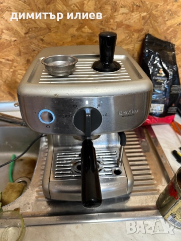 Кафемашина Breville barista mini, снимка 3 - Кафемашини - 51543008