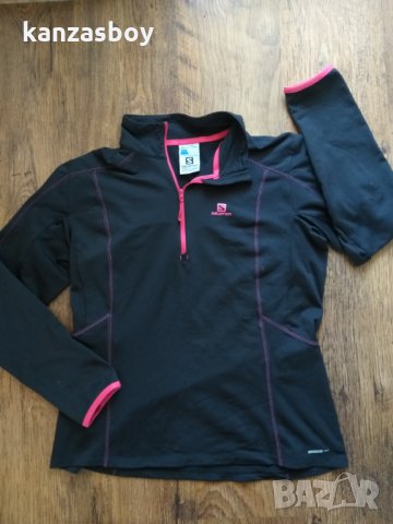  Salomon Discovery Half Zip - Women's - страхотна дамска блуза, снимка 4 - Блузи с дълъг ръкав и пуловери - 34763195