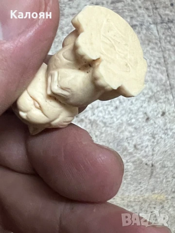 Играчка малка фигурка гумена на котка от ГДР, снимка 8 - Фигурки - 50558594