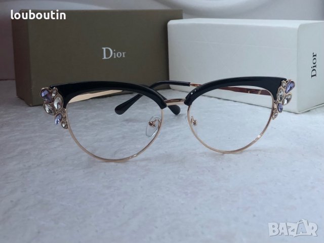 Dior прозрачни слънчеви,диоптрични рамки очила за компютър, снимка 4 - Слънчеви и диоптрични очила - 37109612
