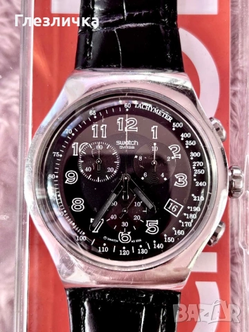 Оригинален швейцарски кварцов часовник Swatch.