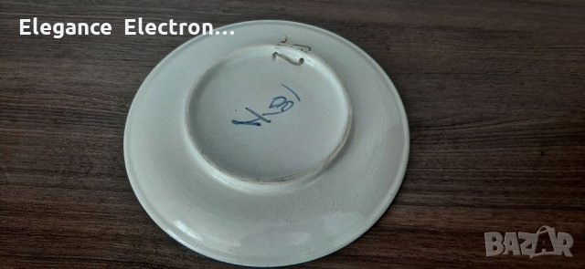 Винтидж порцеланова чиния. Китайски порцелан 20см, снимка 4 - Чинии - 32514104