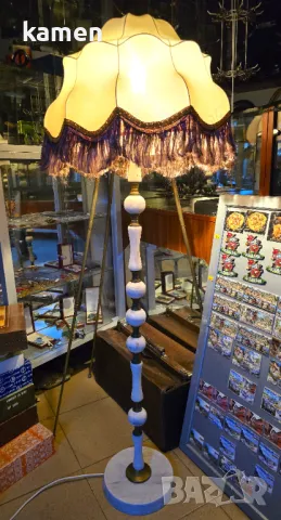 Голям лампион,нощна лампа, снимка 5 - Антикварни и старинни предмети - 48815064