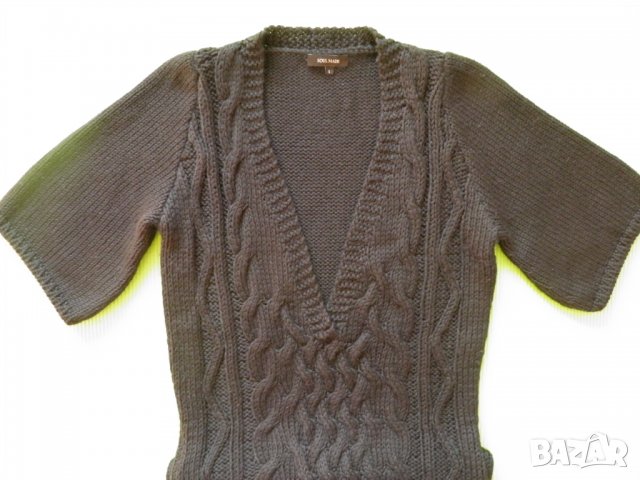 SAUl MADE италианска дизайнерска вълнена  рокля, снимка 3 - Рокли - 27908644