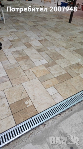 Травертин 3 см/61/33 - 55 лв. м2 с ддс, снимка 2 - Други - 52391542