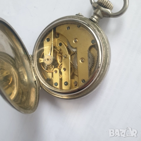 Стар джобен часовник, снимка 5 - Антикварни и старинни предмети - 51877252