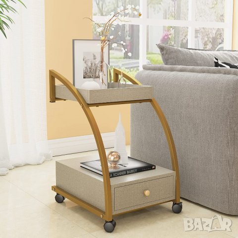 Мултифункционално шкафче / нощно шкафче / помощна масичка FJGS-ST06GR