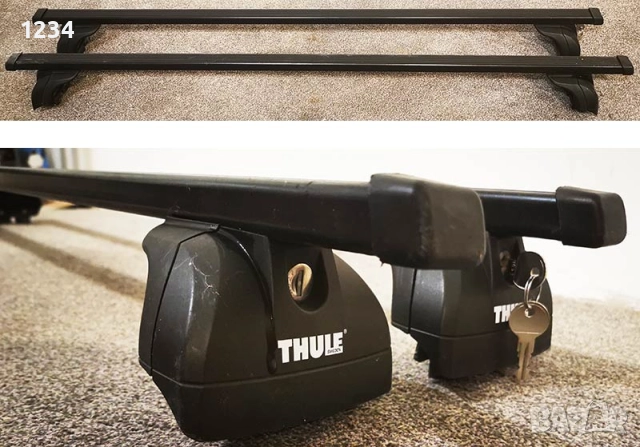 Багажник напречни греди THULE за OPEL Astra и Zafira