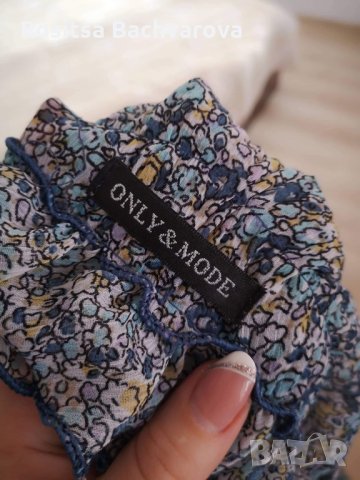 Ризка с къдрички, S/M размер, снимка 5 - Ризи - 27865112