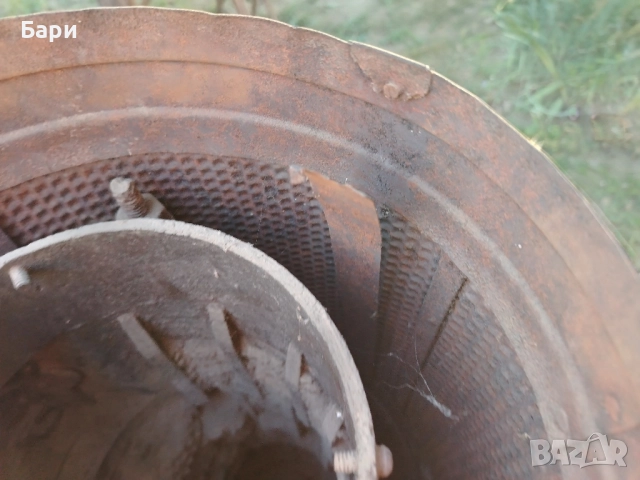 Стара красива чугунена колонна печка -Виена/Австрия 1900г., снимка 18 - Антикварни и старинни предмети - 51548373