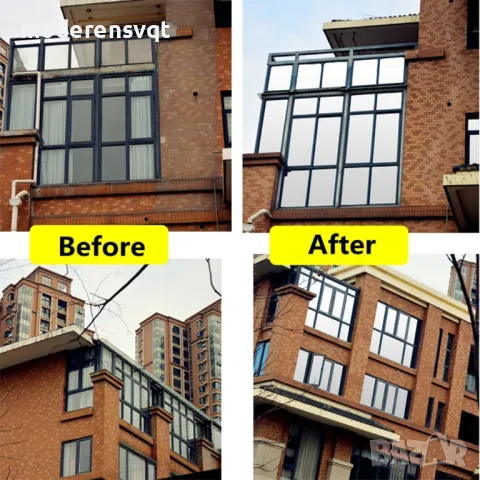 Слънцезащитно фолио за затъмняване на стъкла и прозорци, снимка 4 - Други стоки за дома - 48667788