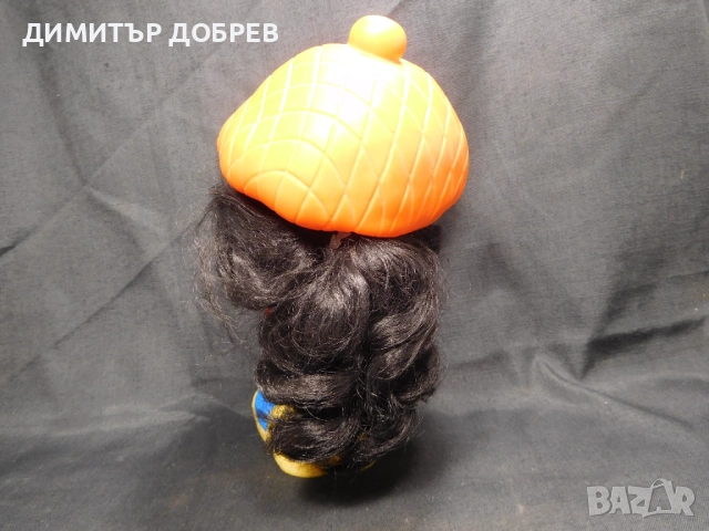 СТАРА РЕТРО СОЦ ГУМЕНА ИГРАЧКА КУКЛА ПРИЯТЕЛКАТА НА ХУЛИГАНА ЧОЧКО, снимка 4 - Колекции - 52061595