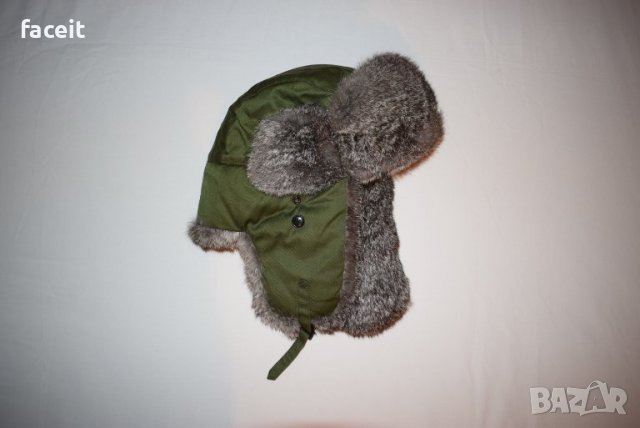Заешка кожа - Ушанка - Страхотна зимна шапка / Естествена кожа /, снимка 3 - Шапки - 38890071