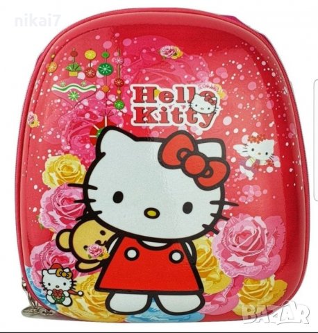 -30% Hello Kitty Сладурска детска раница с твърд гръб , снимка 6 - Раници - 27206163