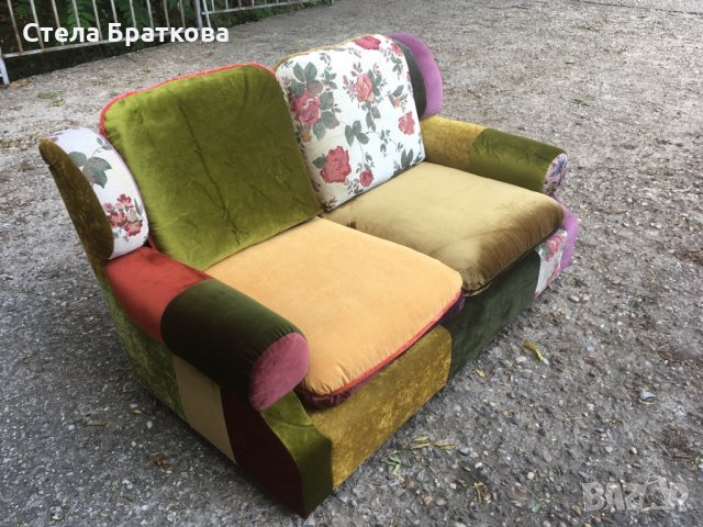 Дънкови изделия / Ръчно изработени, снимка 8 - Дивани и мека мебел - 26669581