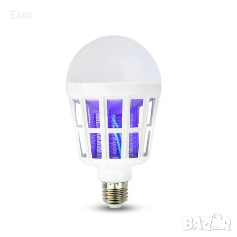 LED крушка против комари с адаптор за стена, снимка 7 - Крушки - 48656105
