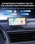 Нов Портативен CarPlay дисплей – GPS, Bluetooth, гласов контрол за кола, снимка 4