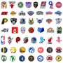 Стикери за декорация 50х - NBA/Баскетбол/НБА/Lakers/Celtics/Bulls/Heat, снимка 3