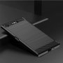 Sony Xperia XZ1 Compact - Удароустойчив Гръб Кейс CARBON, снимка 6