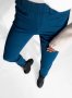 Панталон тип Jeggings в синьо , снимка 2